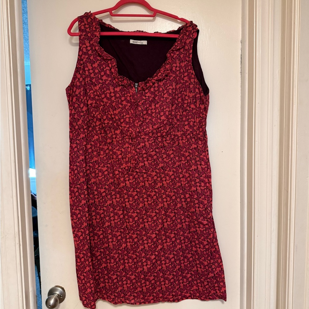 Old Navy Rich Burgundy Sleeveless Dress
